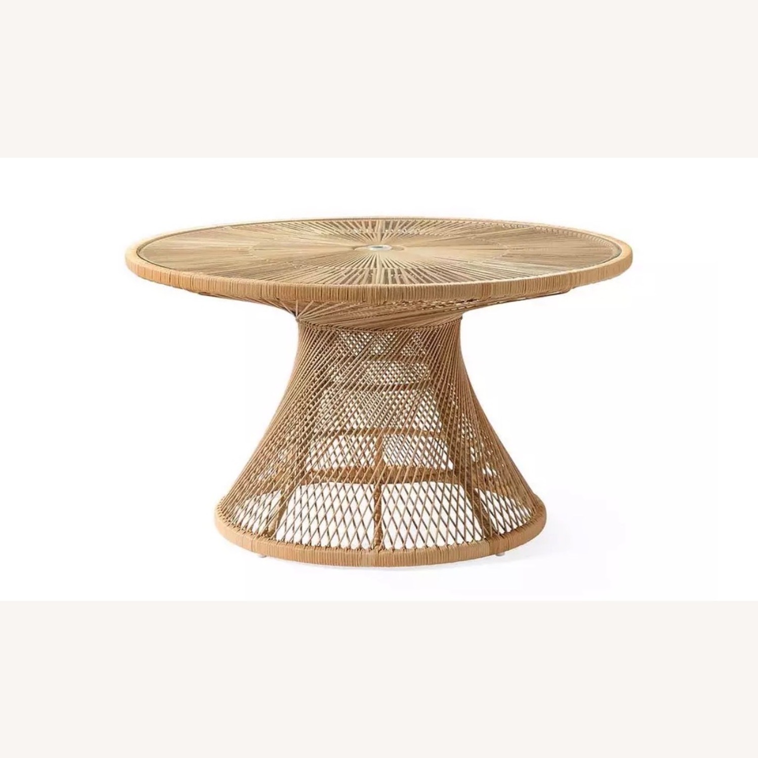 Serena & Lily Blithedale Natural Rattan Dining Table - image-4