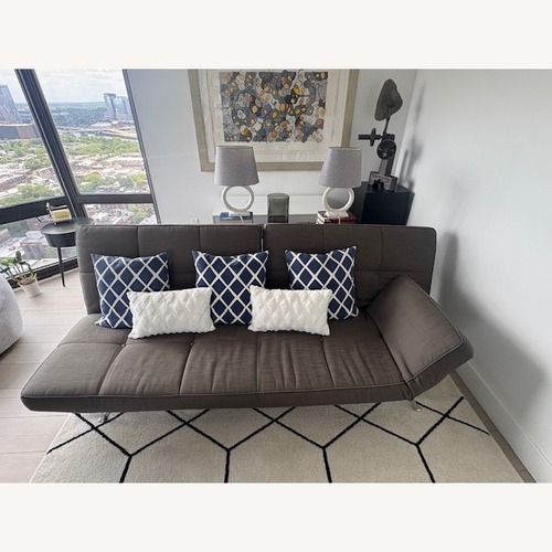 Used Ligne Roset Dark Gray Fabric 3+ Seater Sofa for sale on AptDeco