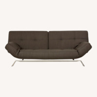 Ligne Roset Dark Gray Fabric 3+ Seater Sofa