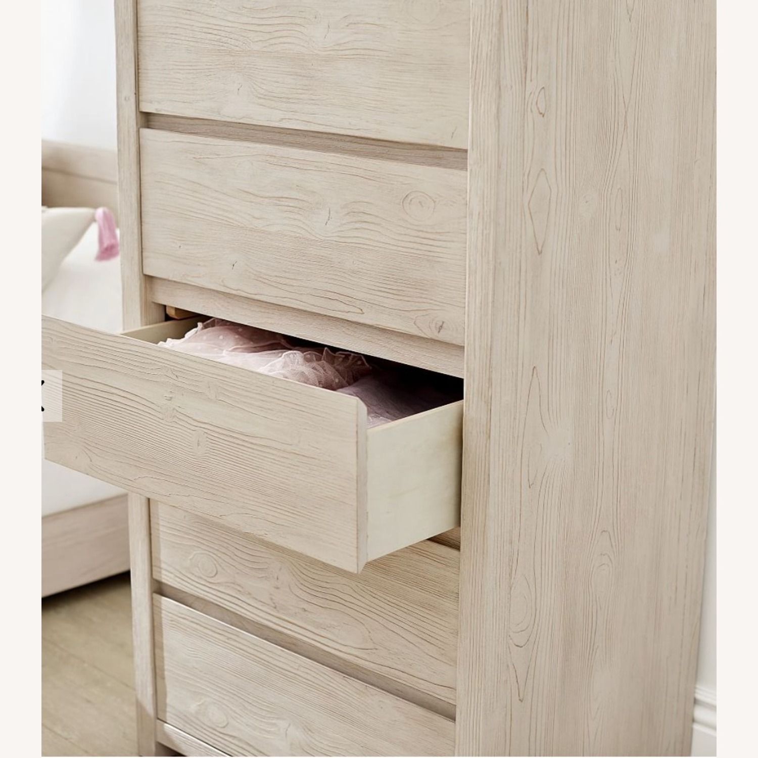 Pottery Barn Teen Costa White Wood Dresser - image-2