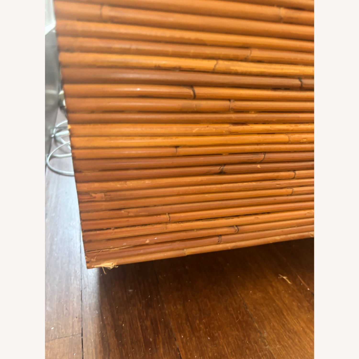 CB2 Reflect Rattan Credenza - image-2