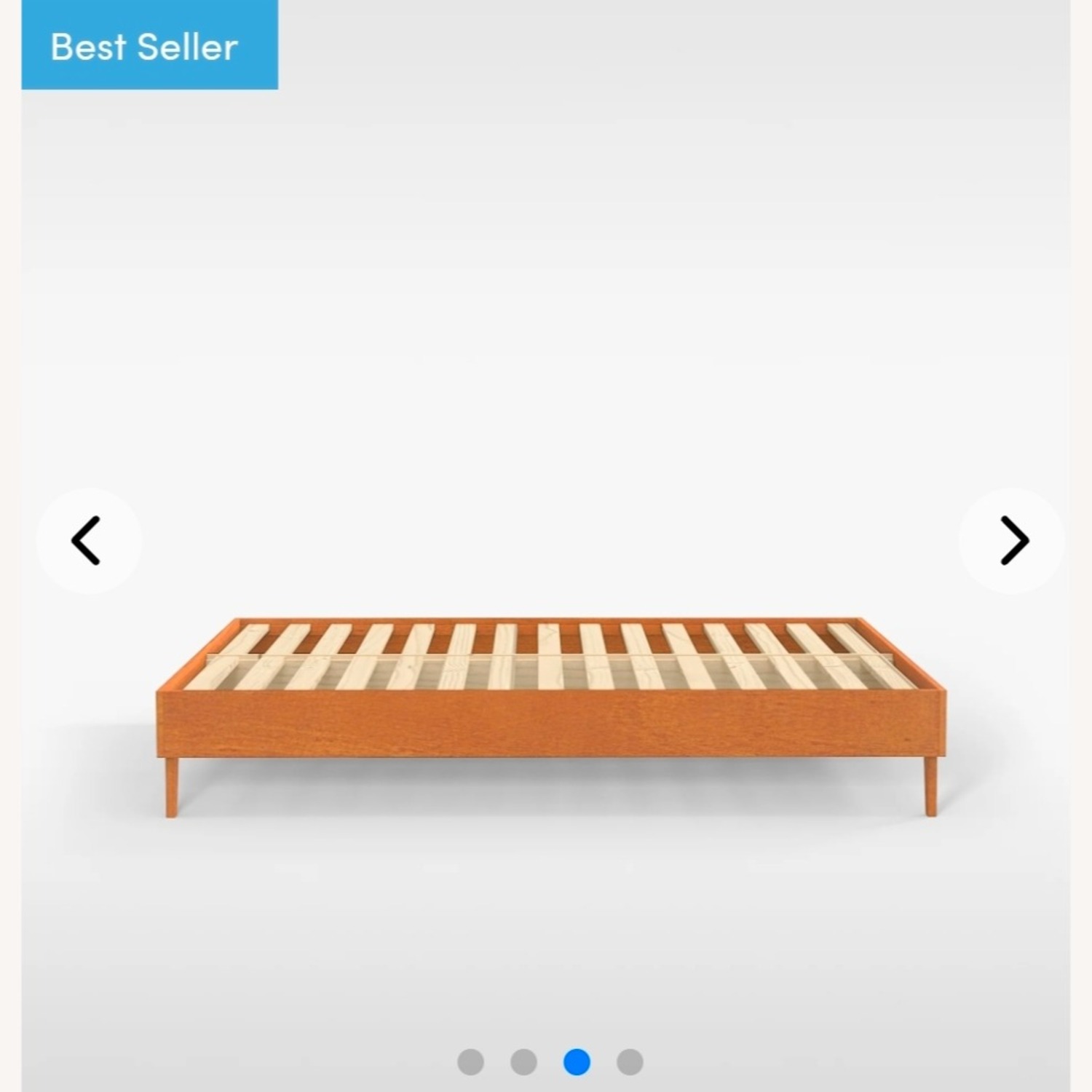 Bed Bath & Beyond Cal King Solid Wood Platform Bed - image-2