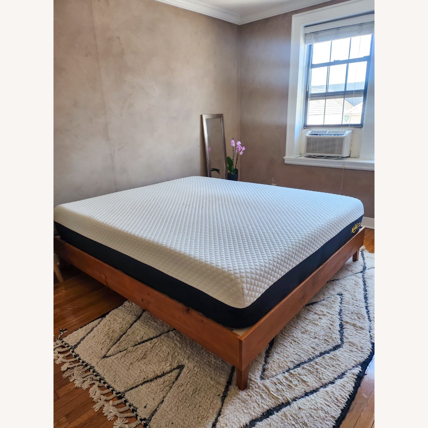Bed Bath & Beyond Cal King Solid Wood Platform Bed - image-1