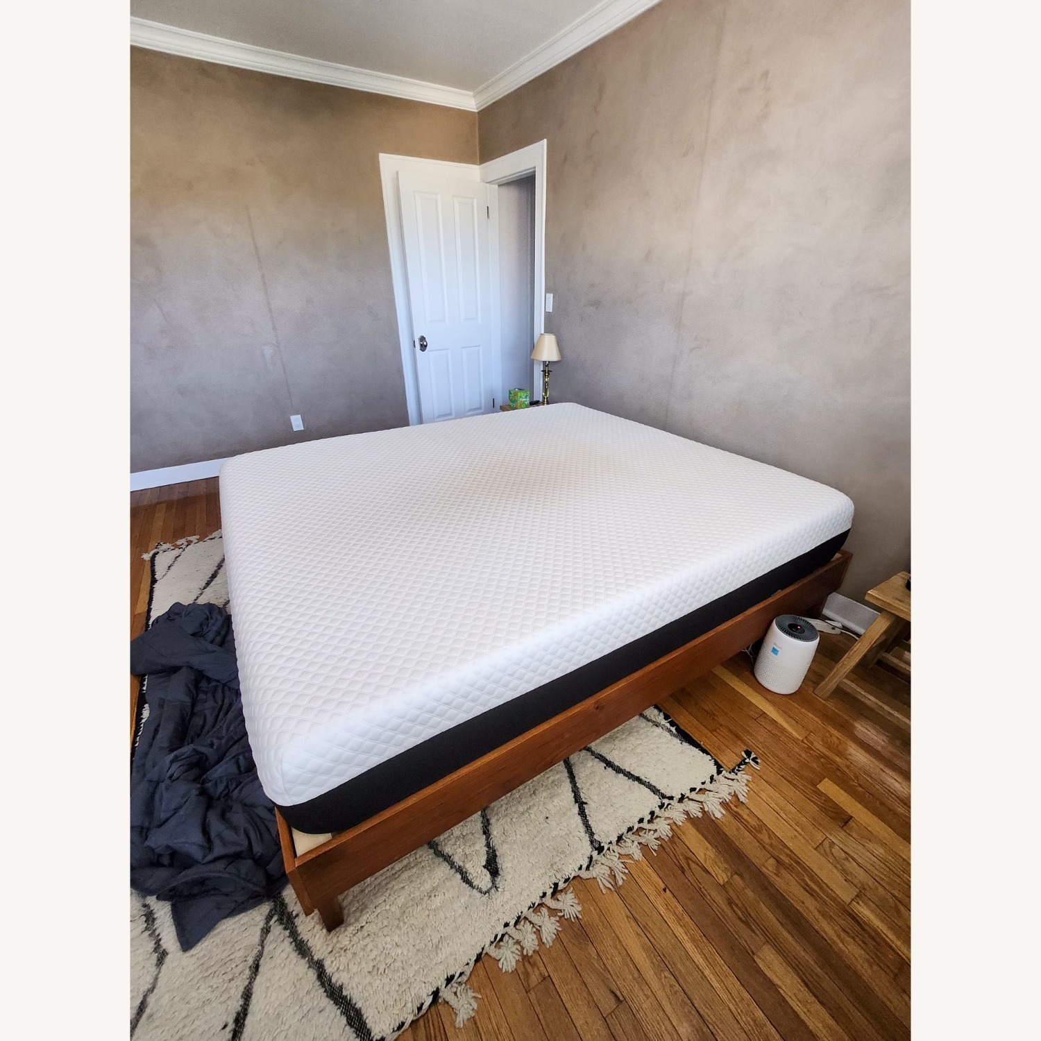 Bed Bath & Beyond Cal King Solid Wood Platform Bed - image-4