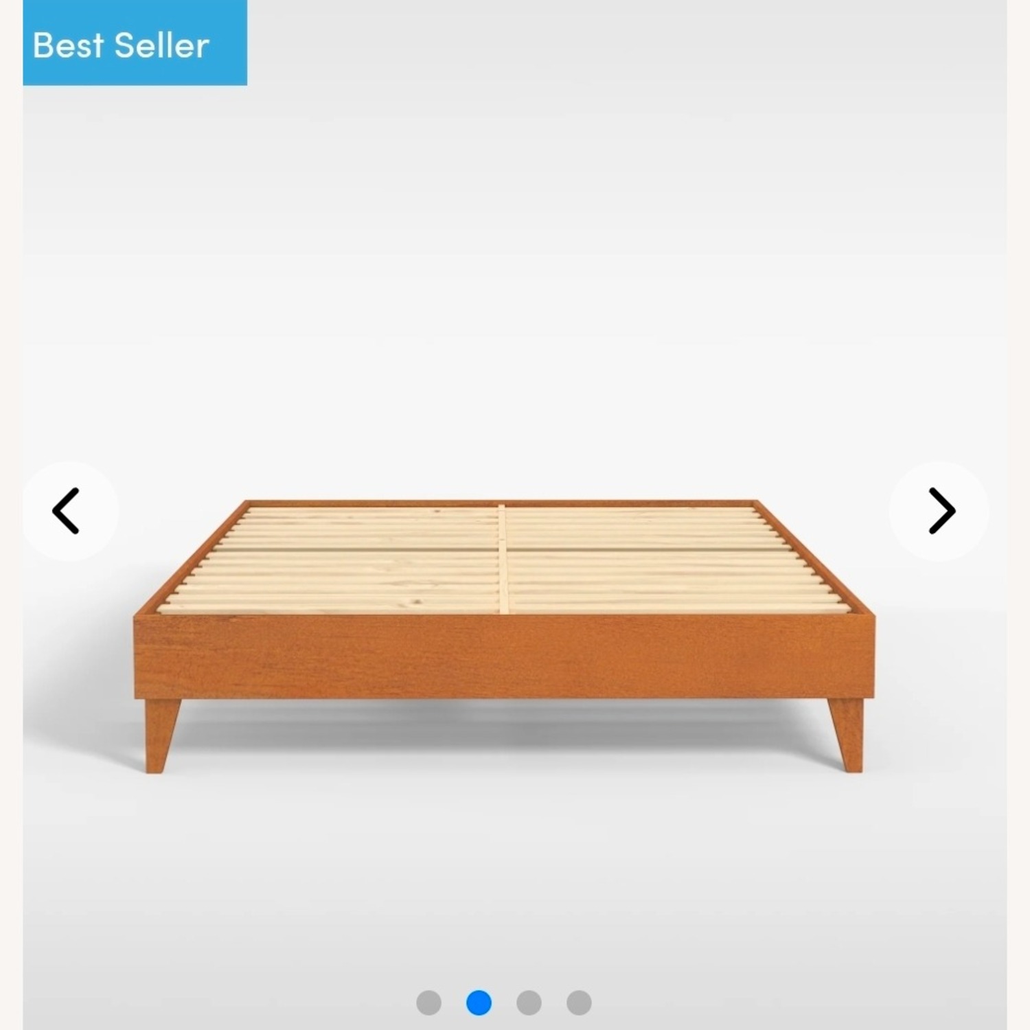 Bed Bath & Beyond Cal King Solid Wood Platform Bed - image-3