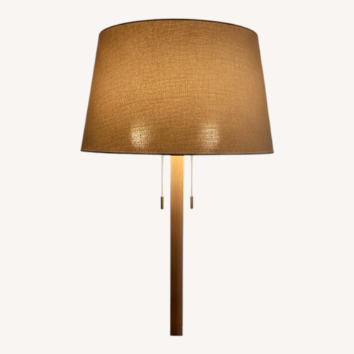 Used Natural Wood Floor Lamp for sale on AptDeco