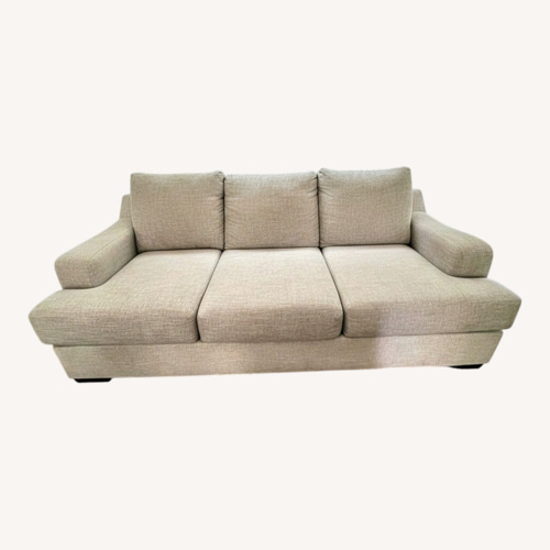 Used Light Gray Fabric 2 Piece Sectional for sale on AptDeco