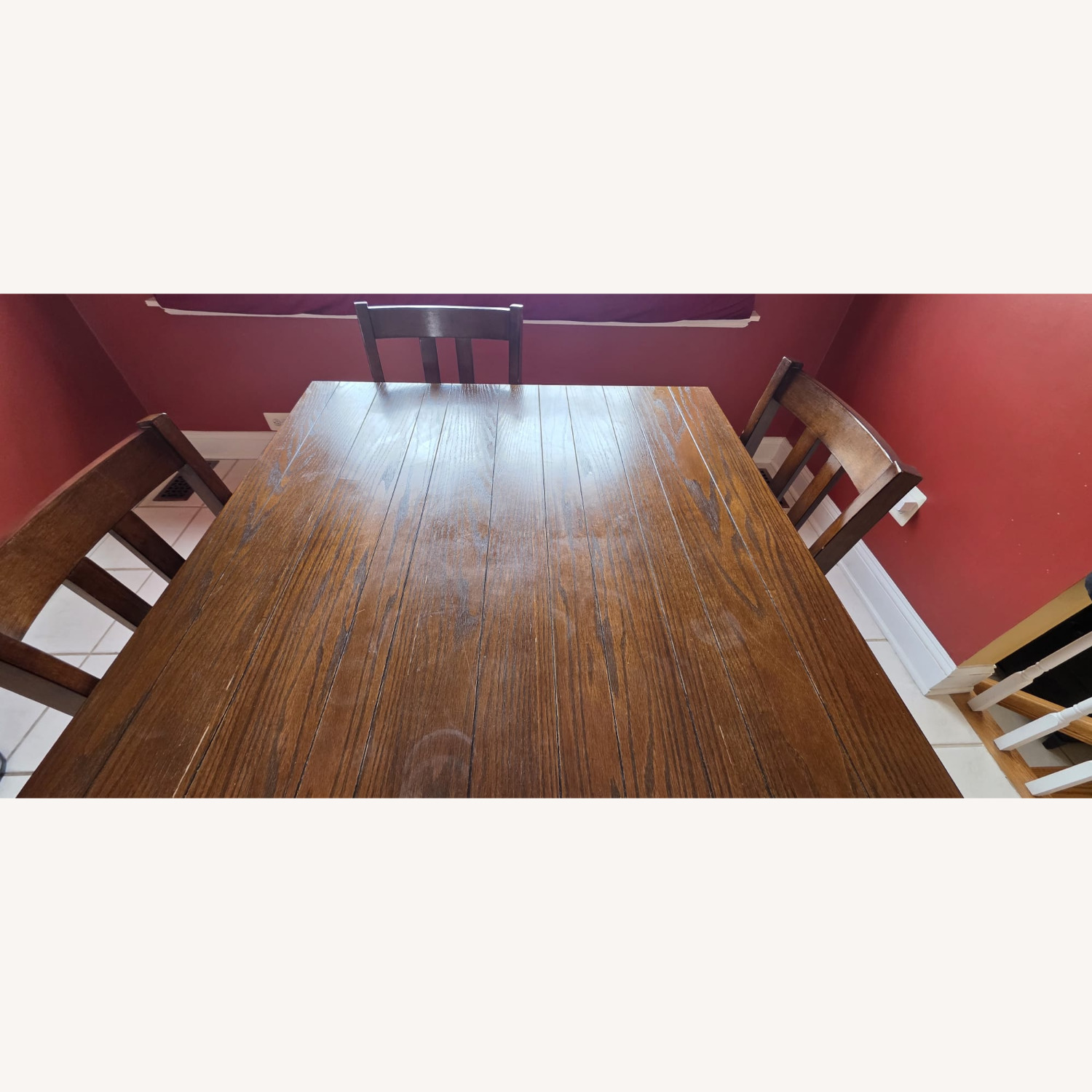 Square Wood Dining Set - image-3