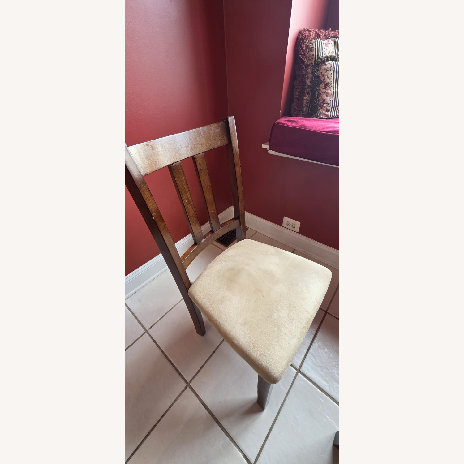 Square Wood Dining Set - image-2