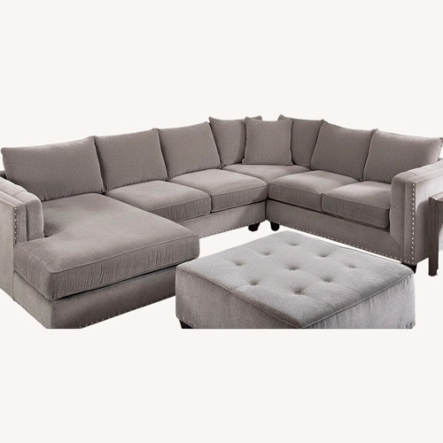Used Afw Light Gray 3+ Piece Sectional for sale on AptDeco