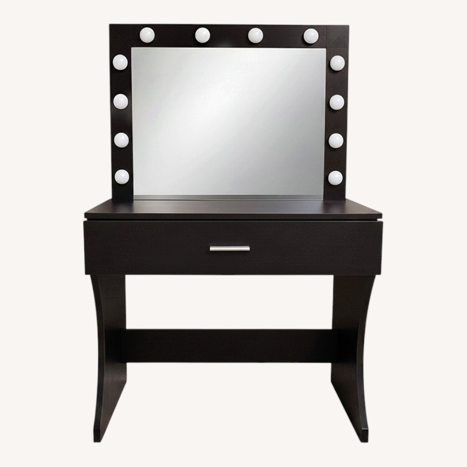 Black Wood Dresser - image-0
