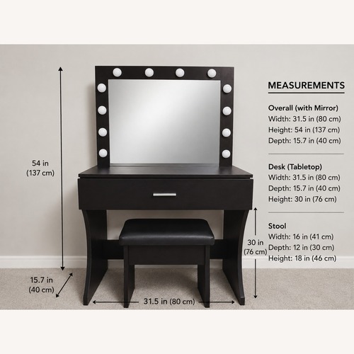 Used Black Wood Dresser for sale on AptDeco