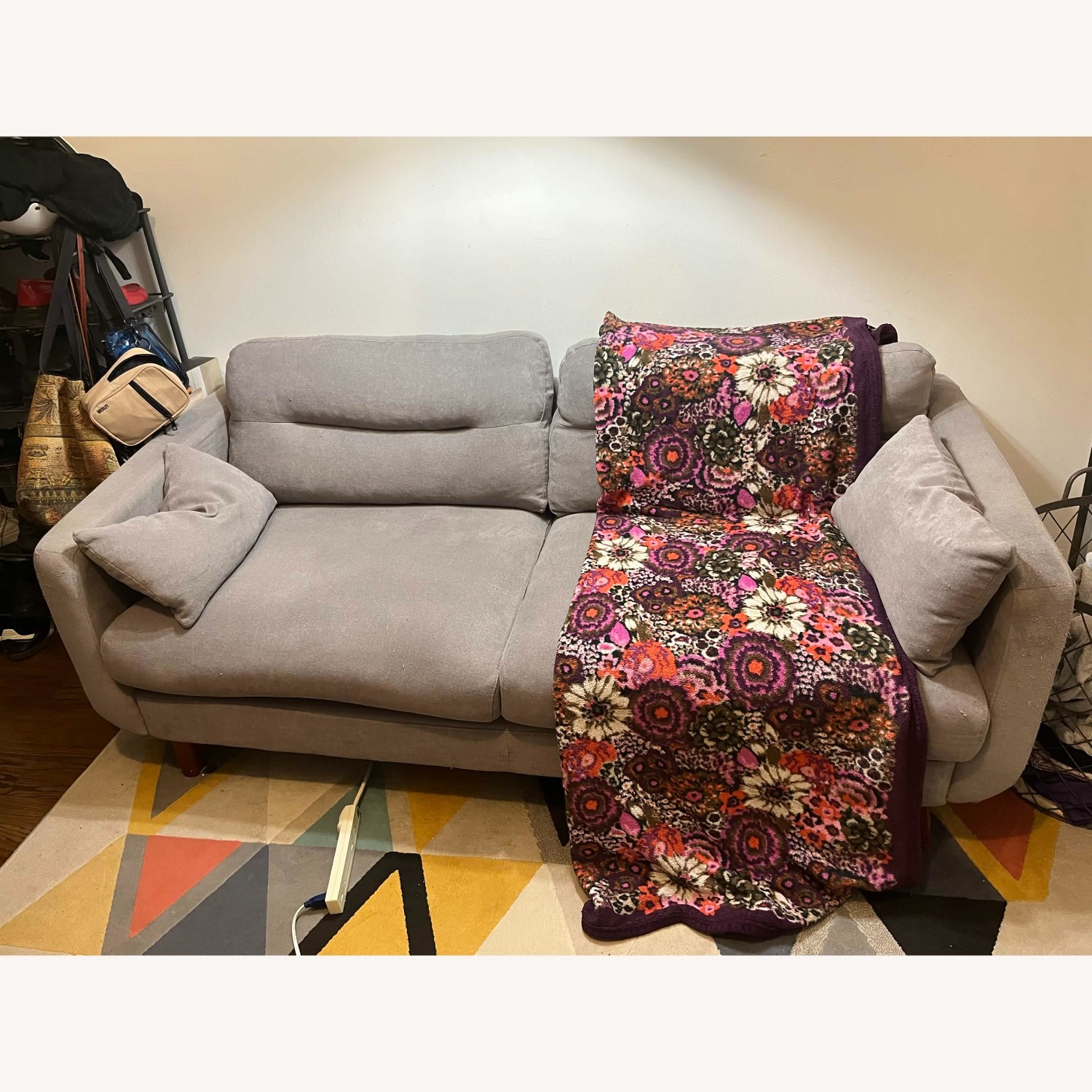 Wayfair Elle Decor Chloe 74" Square Arm Sofa - image-2