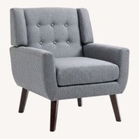 Wayfair Jaqueze Armchairs Light Gray Linen