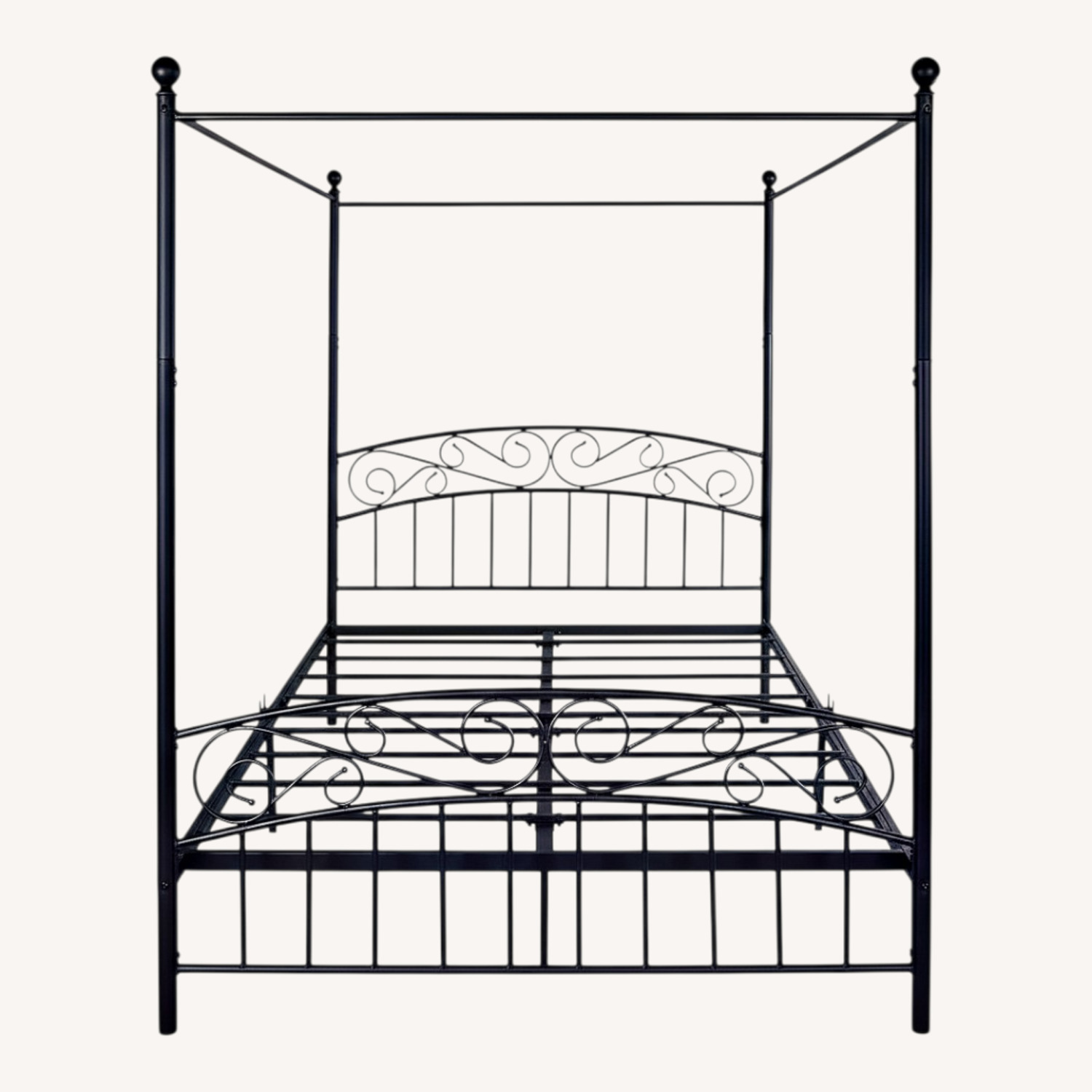 Wayfair Canopy Bed - image-0