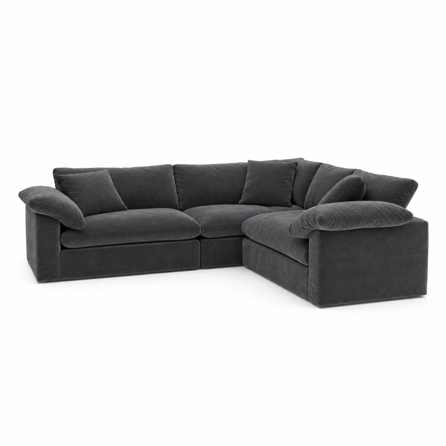 Restoration Hardware Cloud Couch in Twilight - image-4