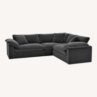 Restoration Hardware Cloud Couch in Twilight