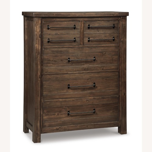 Used Ashley Furniture Starmore 5 Drawer Chest of Drawers for sale on AptDeco