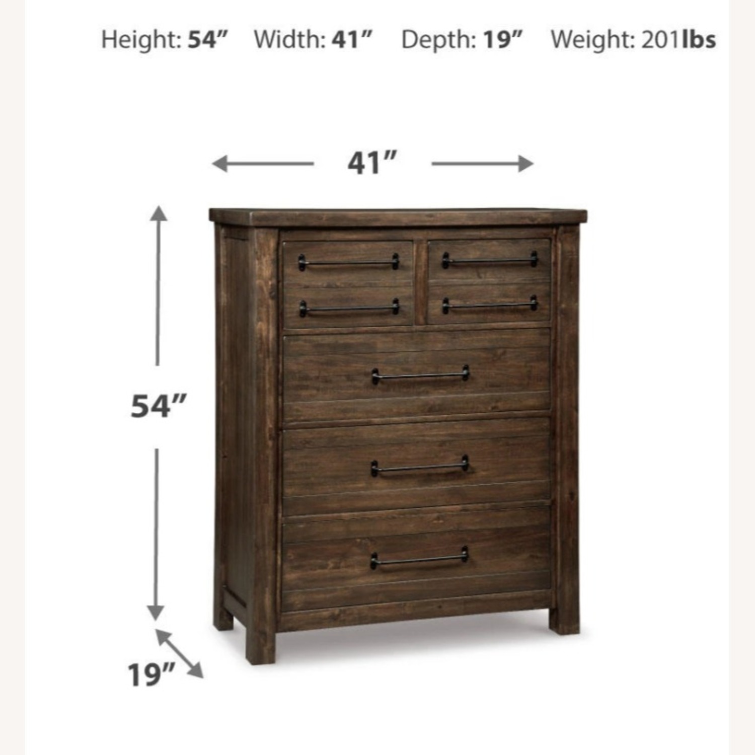 Ashley Furniture Starmore 5 Drawer Chest of Drawers - image-2
