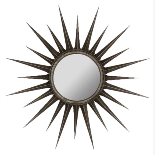 Used Cooper Classics Bronze Starburst Wall Mirror for sale on AptDeco