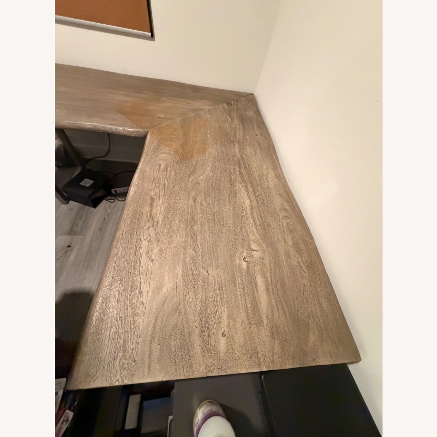 Raymour & Flanigan Marigold Light Brown Wood Desk - image-3