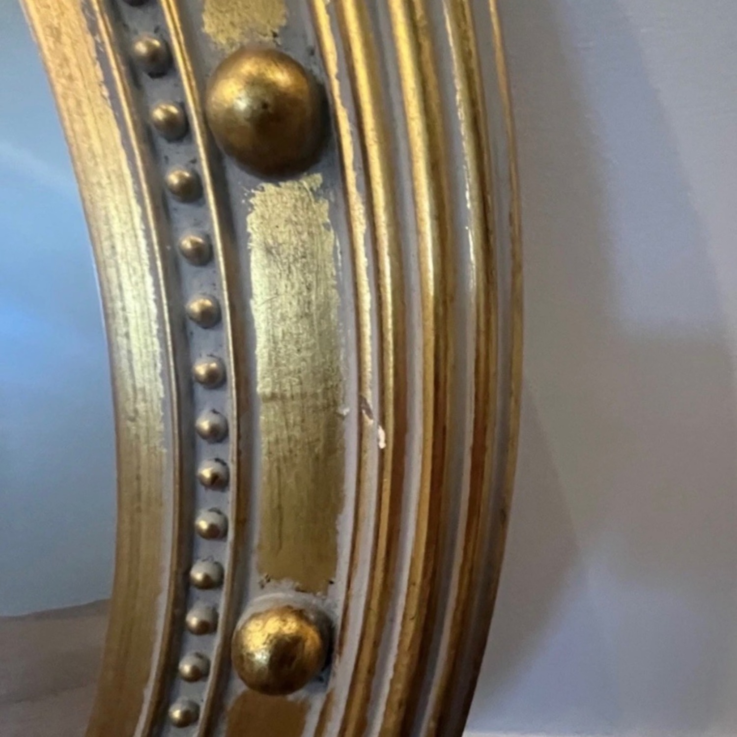 Ballard Designs Gold Convex Mirror - image-4