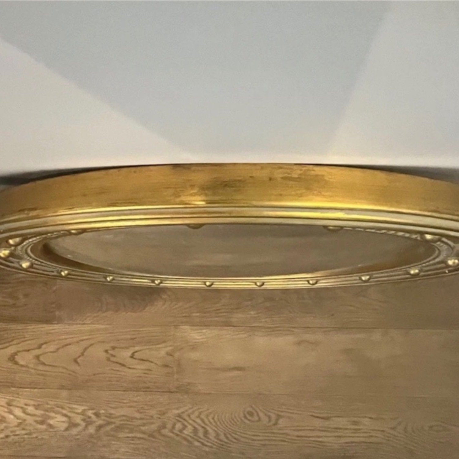Ballard Designs Gold Convex Mirror - image-6
