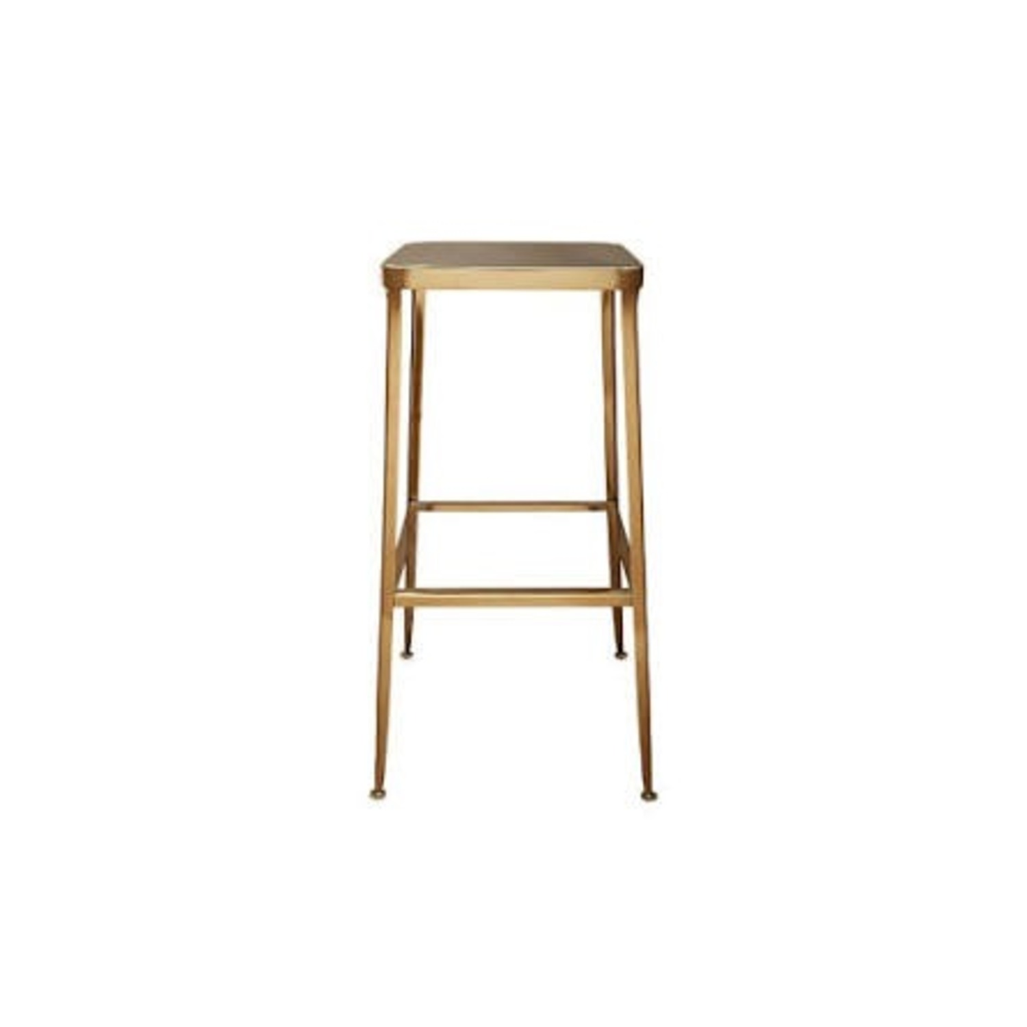 CB2 Flint Gold Bar Stools 2 - image-3