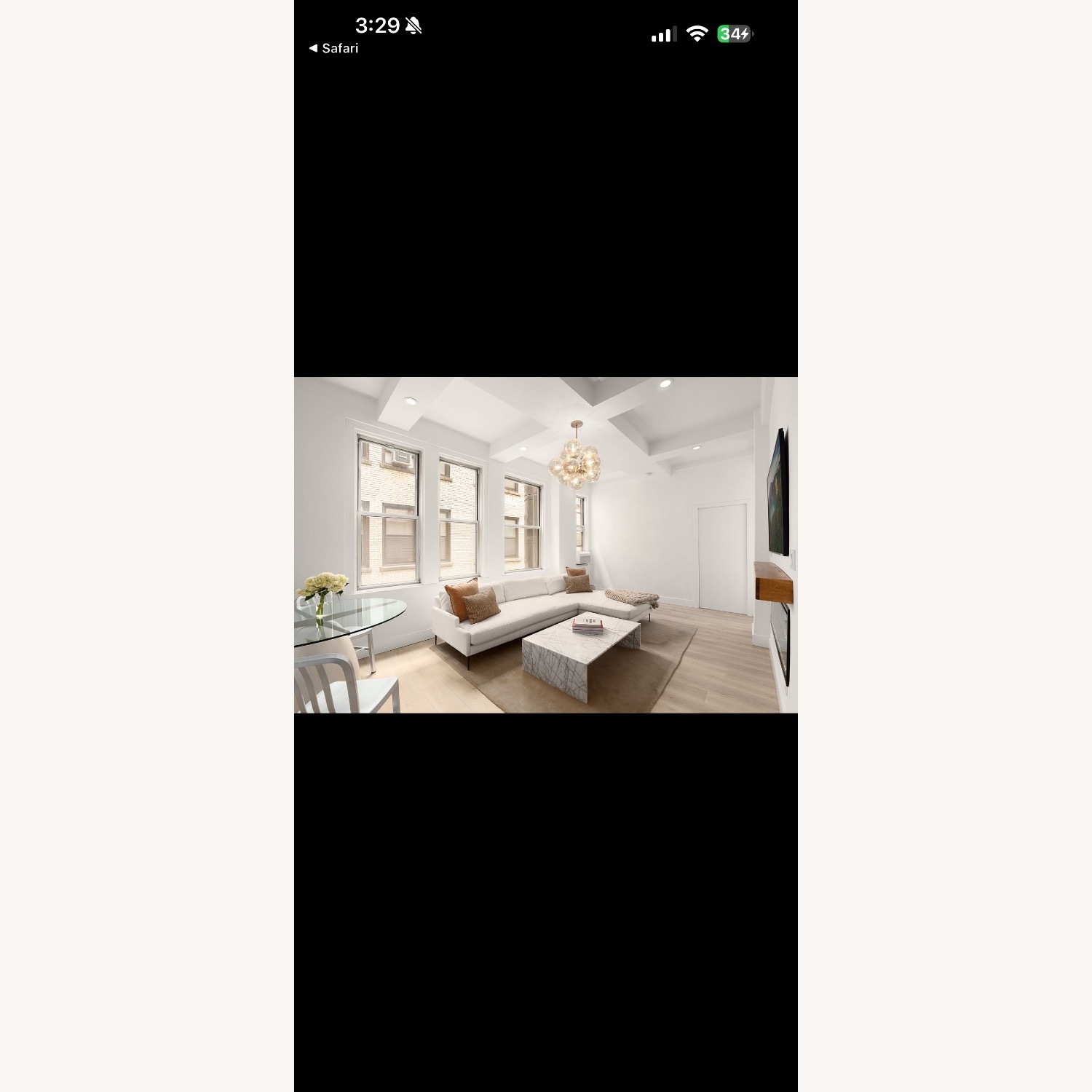 CB2 Ilise White Marble Coffee Table - image-3
