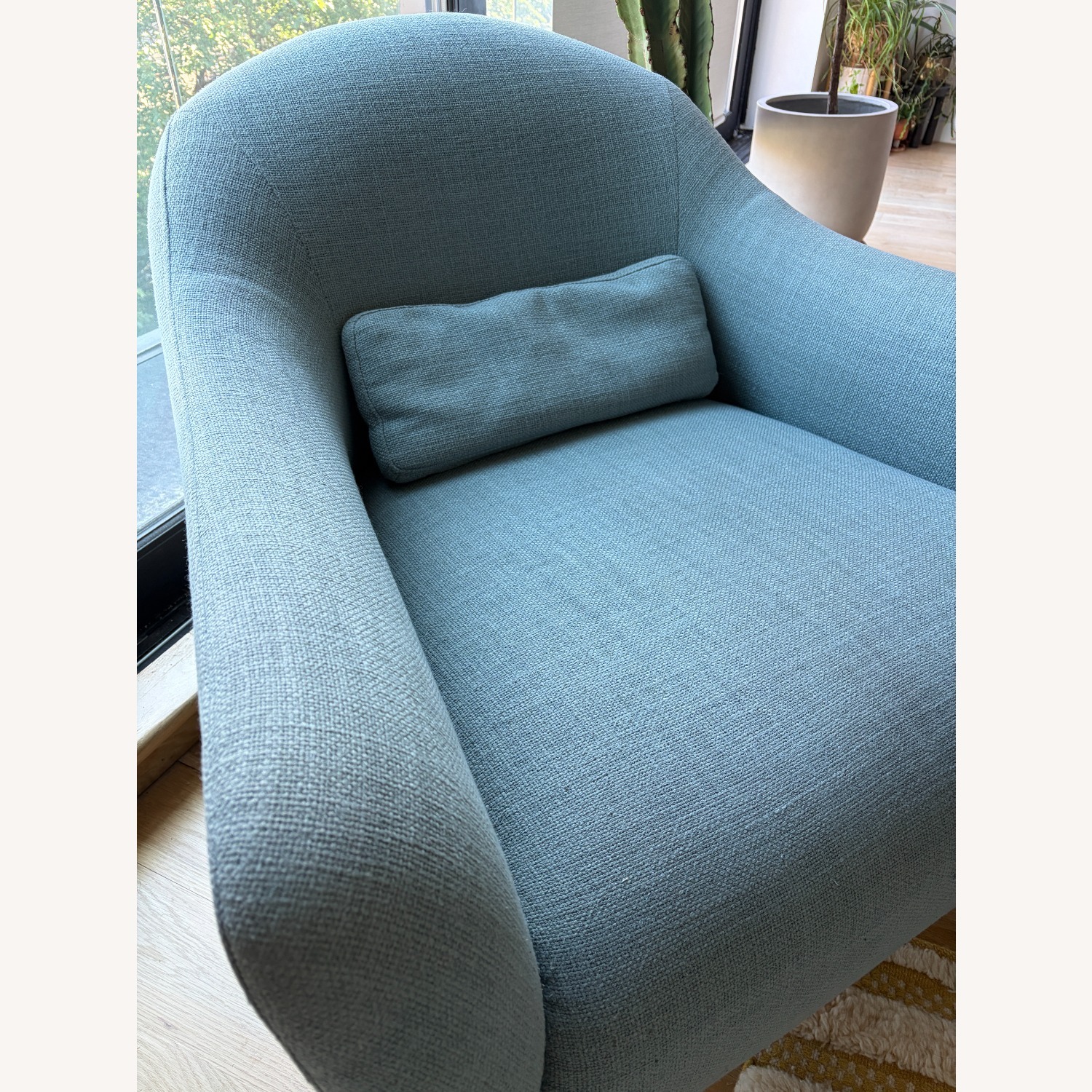 Crate & Barrel Pennie Chair in Green - image-3