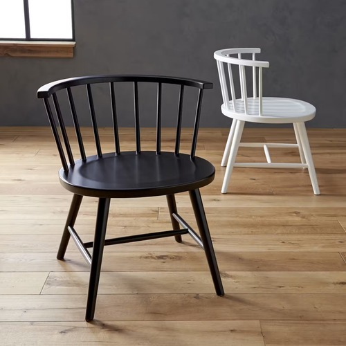 Used Crate & Barrel  Paola Navone 4 White Chairs for sale on AptDeco