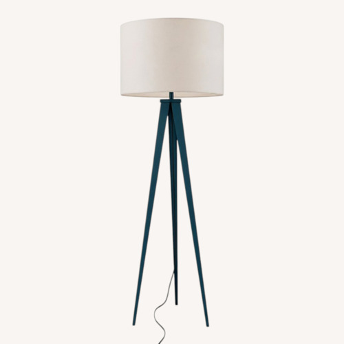 Used Crate & Barrel Theo Green Floor Lamp for sale on AptDeco