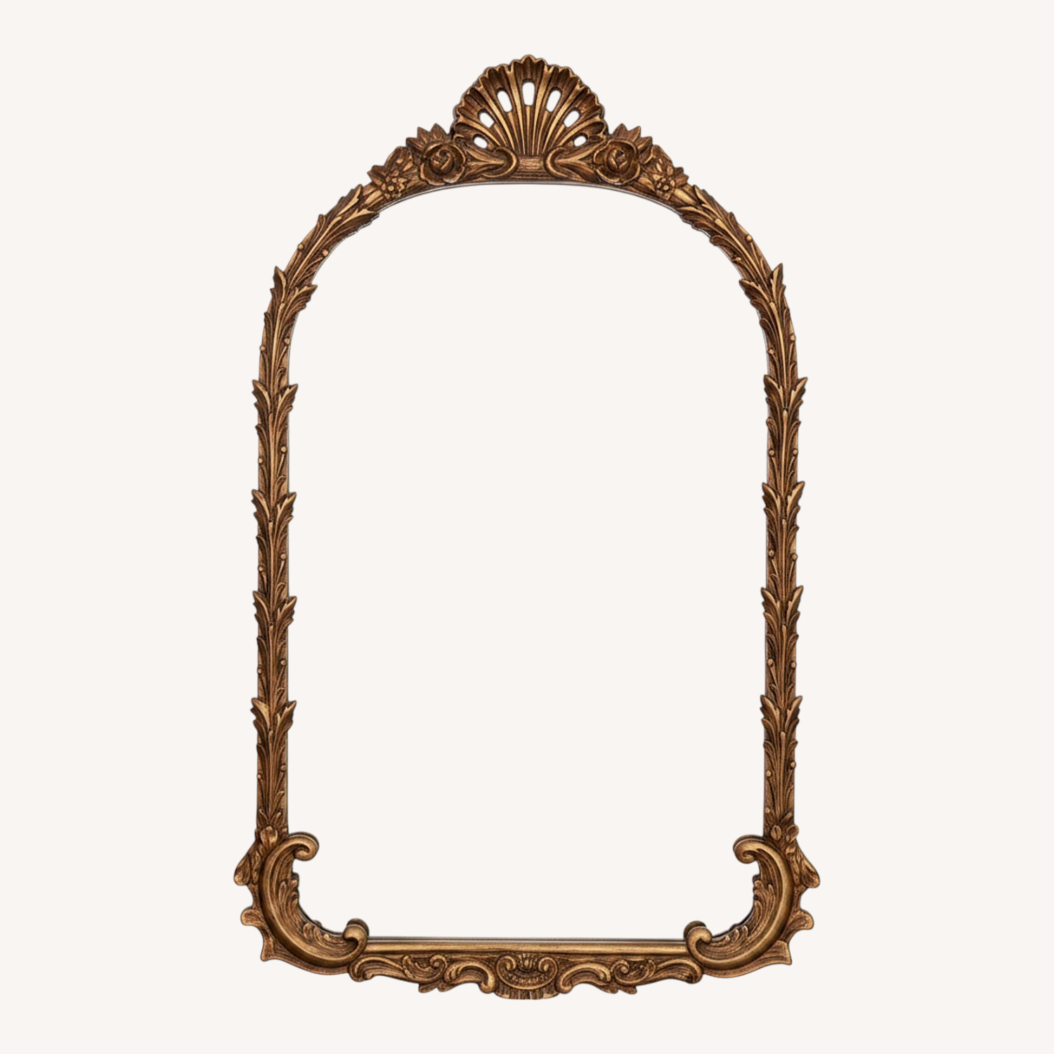 Vintage Carved Wood Rococo Style - image-0