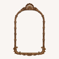 Vintage Carved Wood Rococo Style