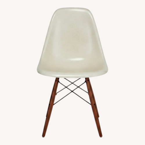 Used Modernica White Resin Dining Chairs for sale on AptDeco