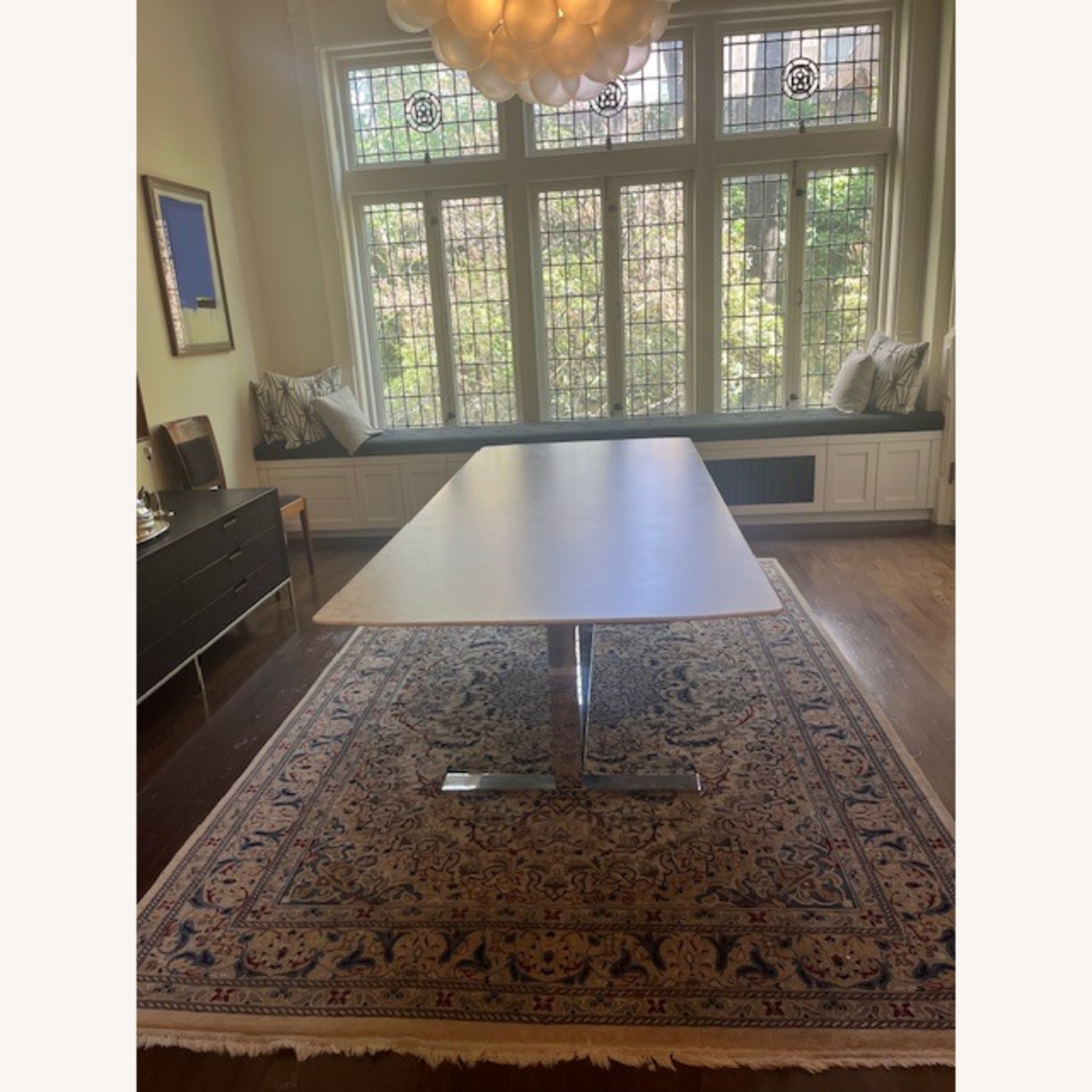 B&B Italia Eileen Light Gray Marble Dining Table - image-2