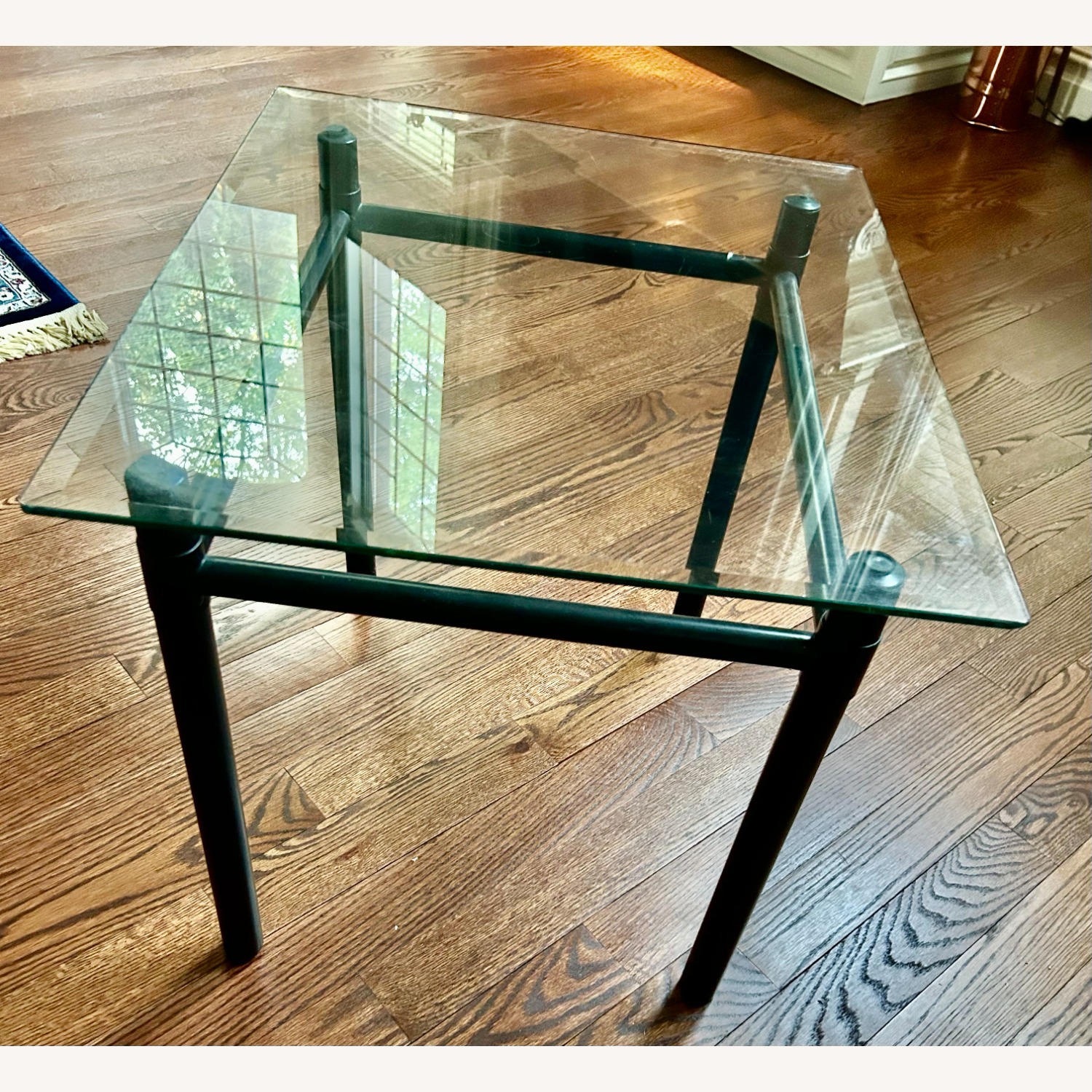 Rectangle Glass Side Table - image-1