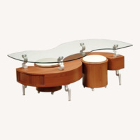 Global Furniture USA Dark Brown Coffee Table