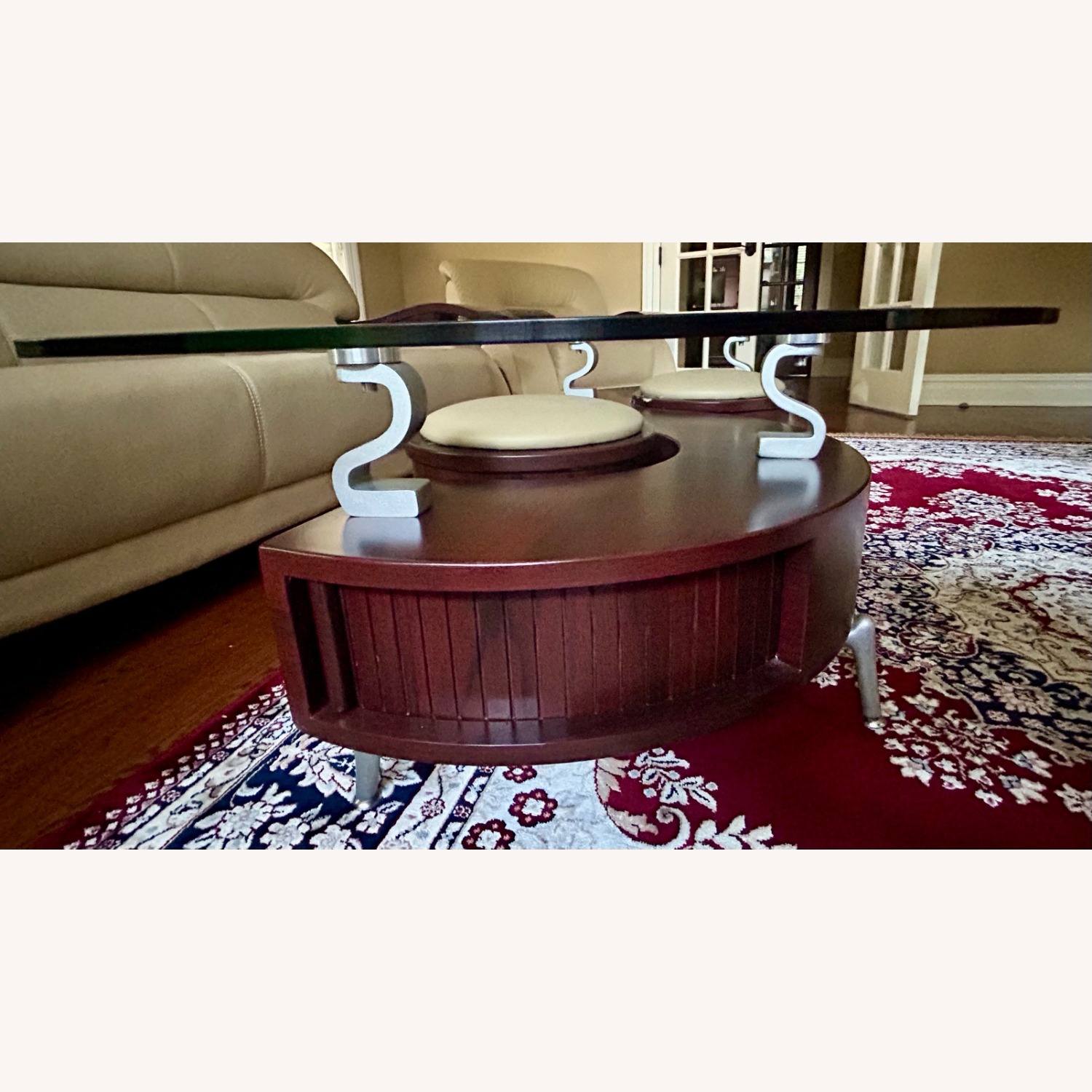 Global Furniture USA Dark Brown Coffee Table - image-5