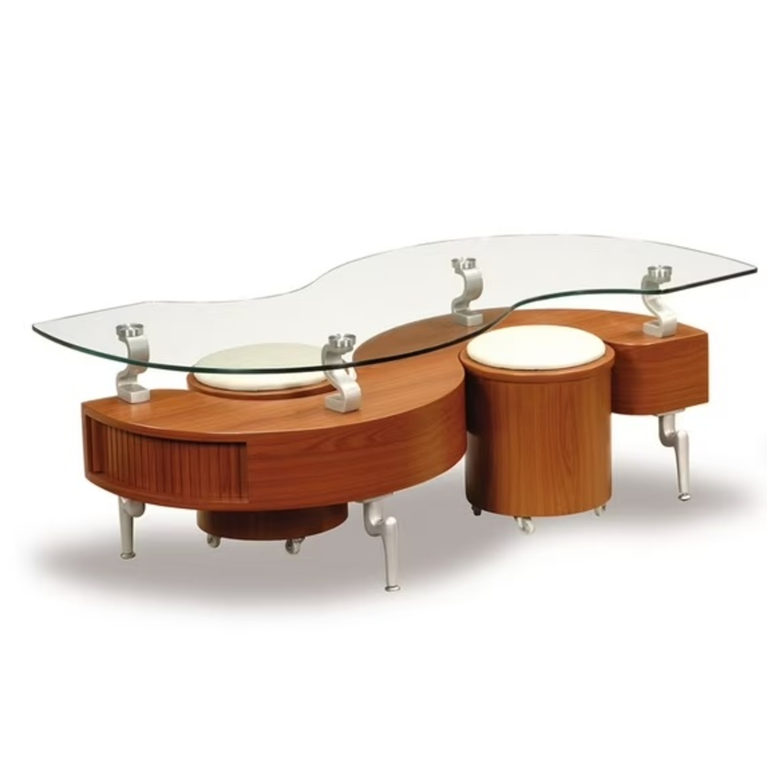 Global Furniture USA Dark Brown Coffee Table - image-9