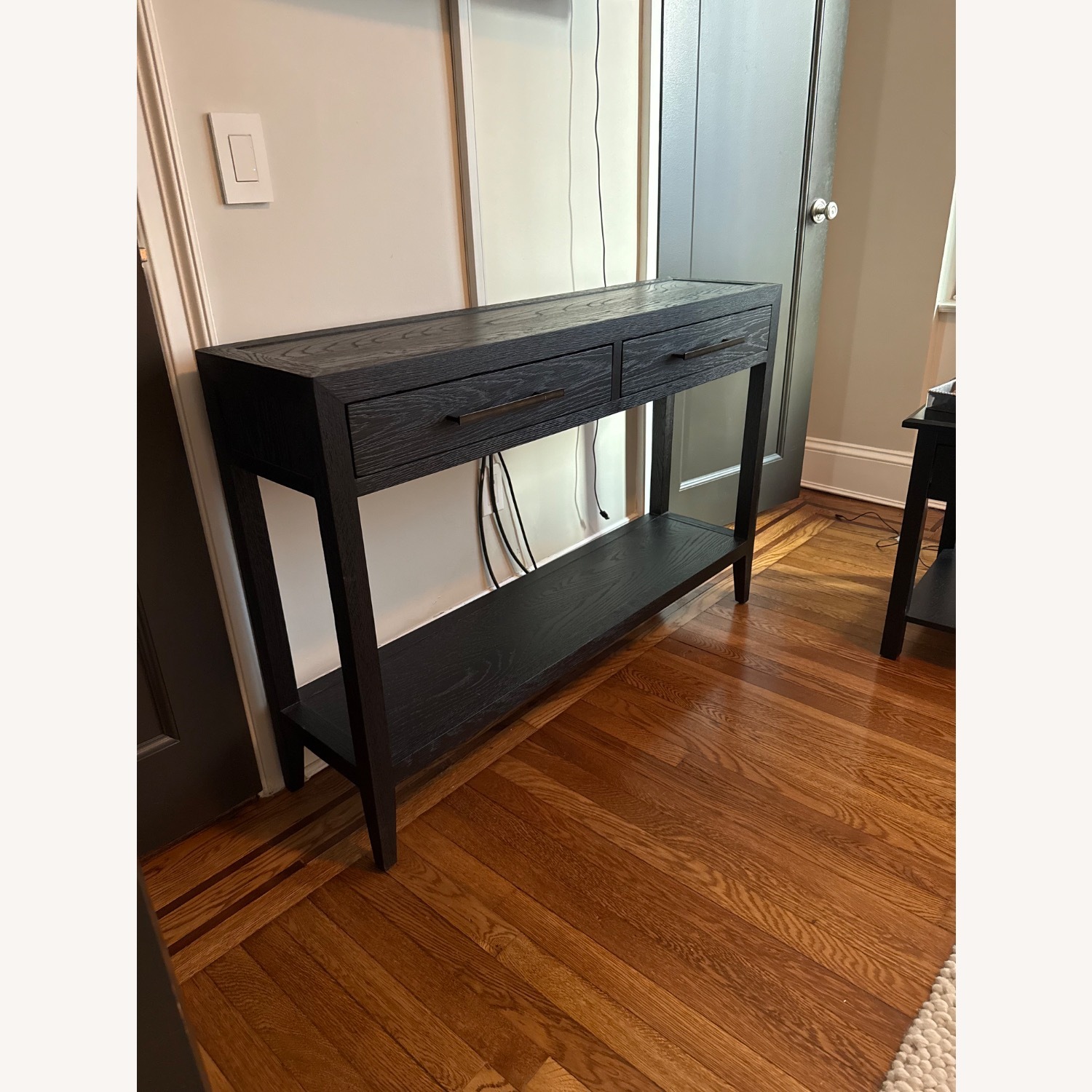 Restoration Hardware Black Wood Sideboard - image-3