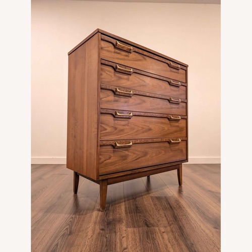 Used MCM Walnut Highboy Dresser Broyhill Lenoir for sale on AptDeco