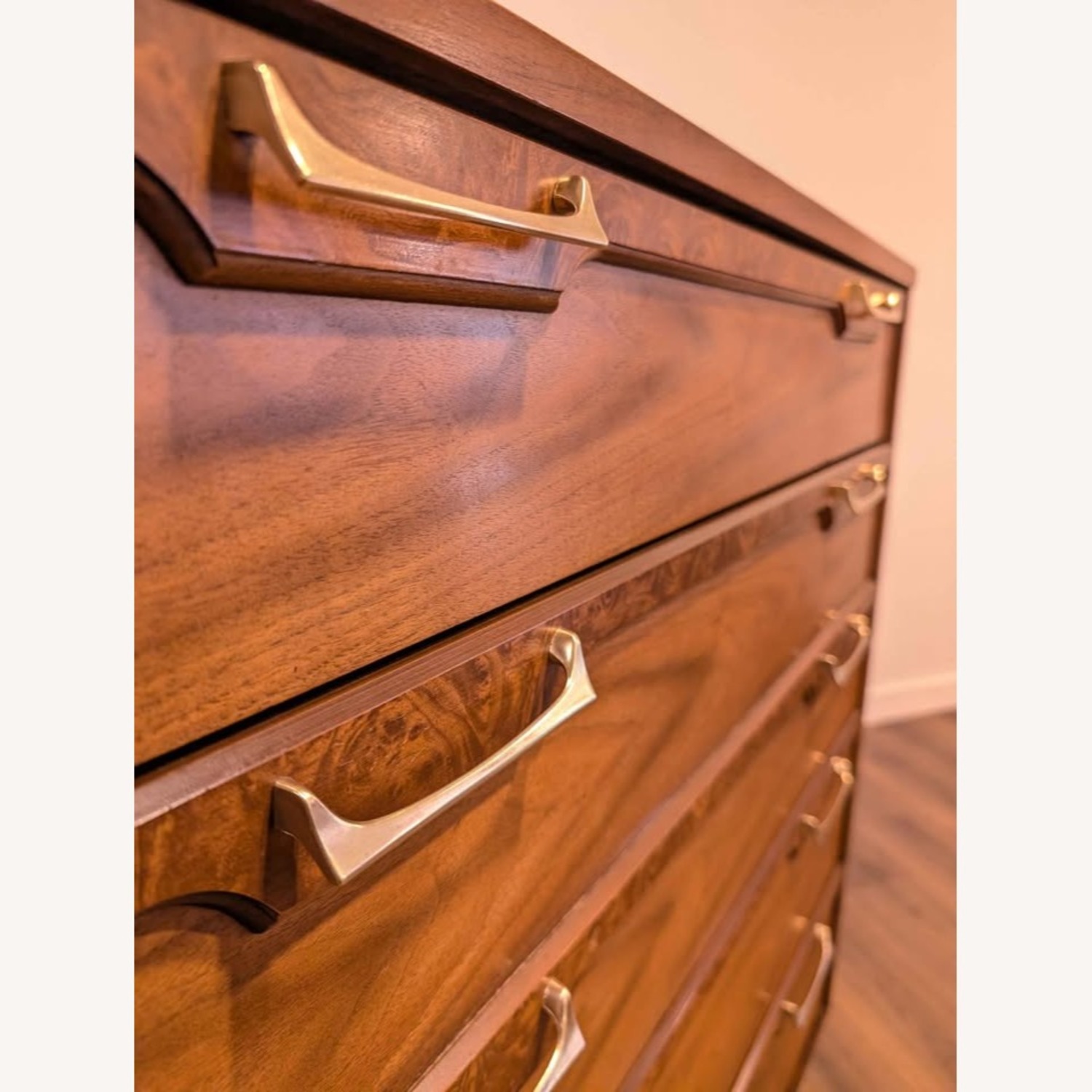 MCM Walnut Highboy Dresser Broyhill Lenoir - image-8