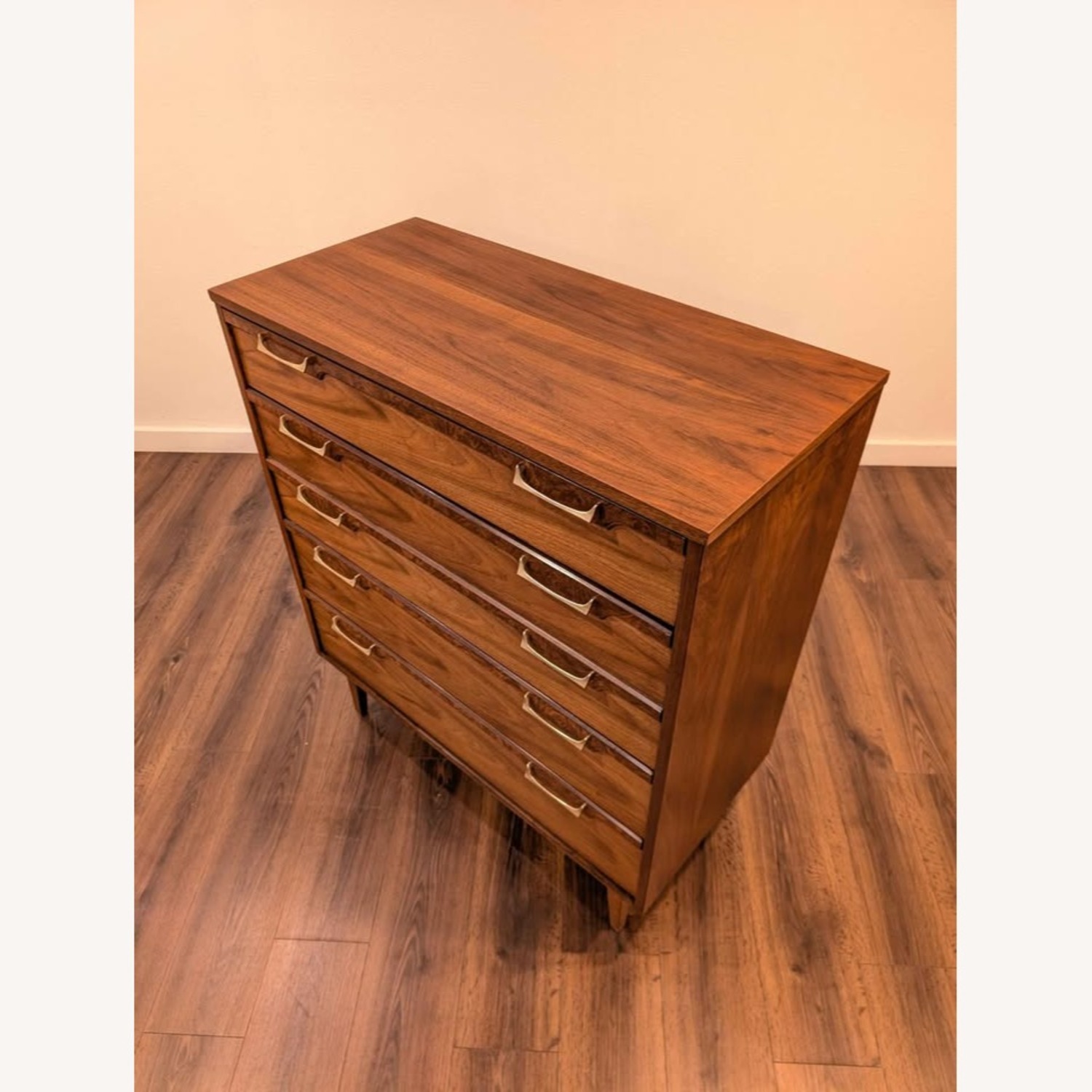 MCM Walnut Highboy Dresser Broyhill Lenoir - image-6