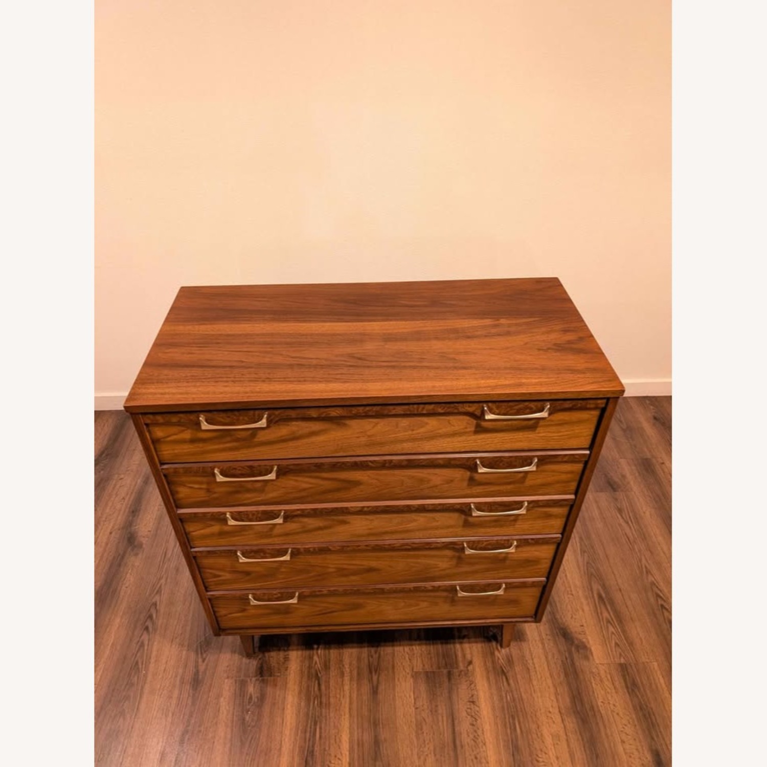 MCM Walnut Highboy Dresser Broyhill Lenoir - image-5