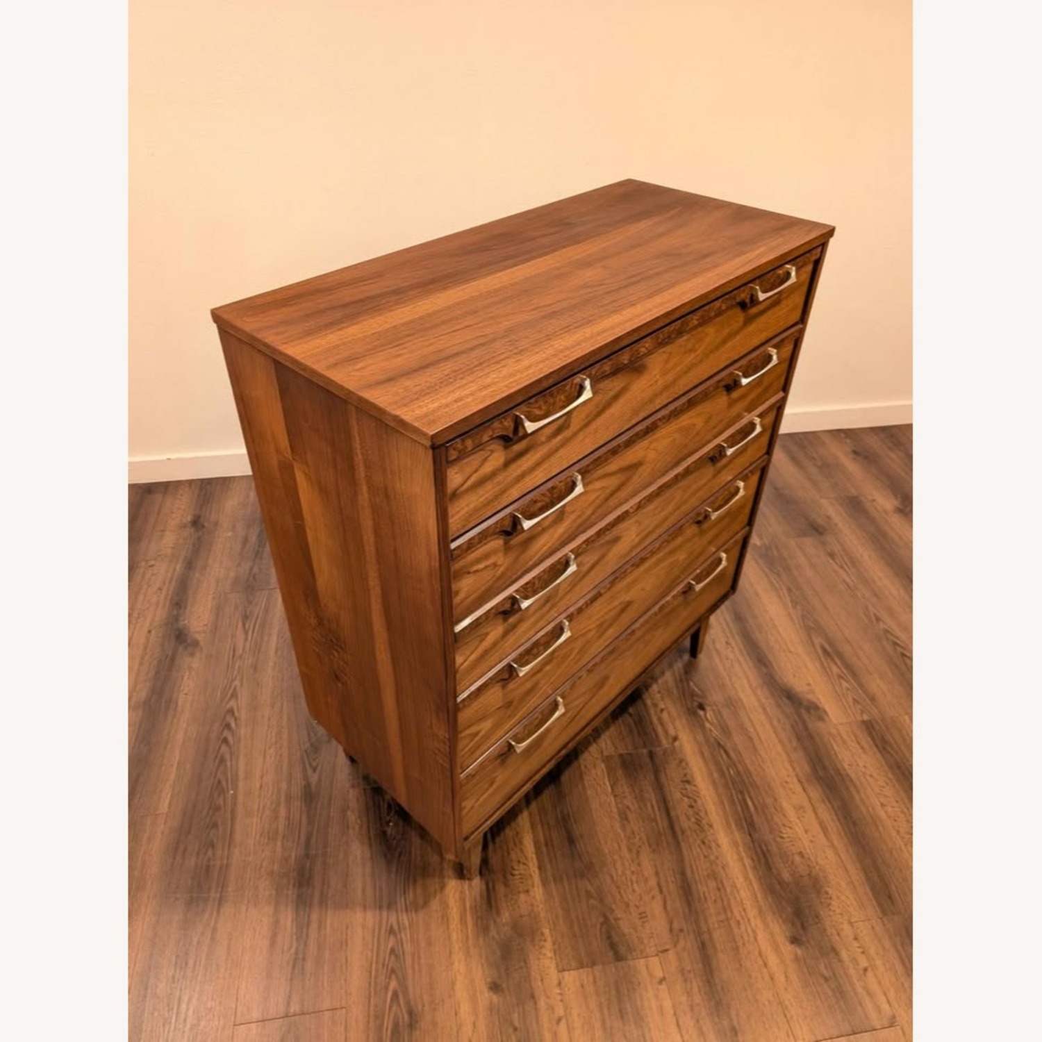 MCM Walnut Highboy Dresser Broyhill Lenoir - image-4