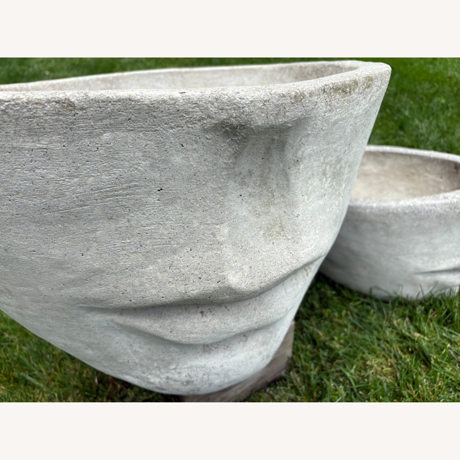 Natural Concrete Planters - image-4