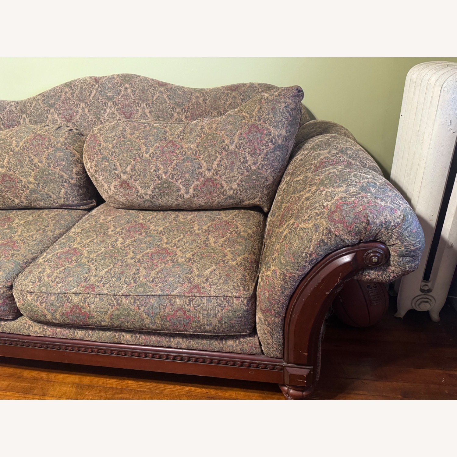Richly Decorative Woven Jacquard Sofa - image-4