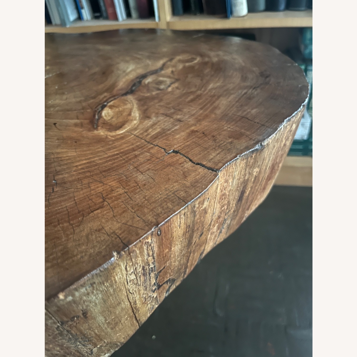 Mid Century Coffee Table Live Edge - image-6
