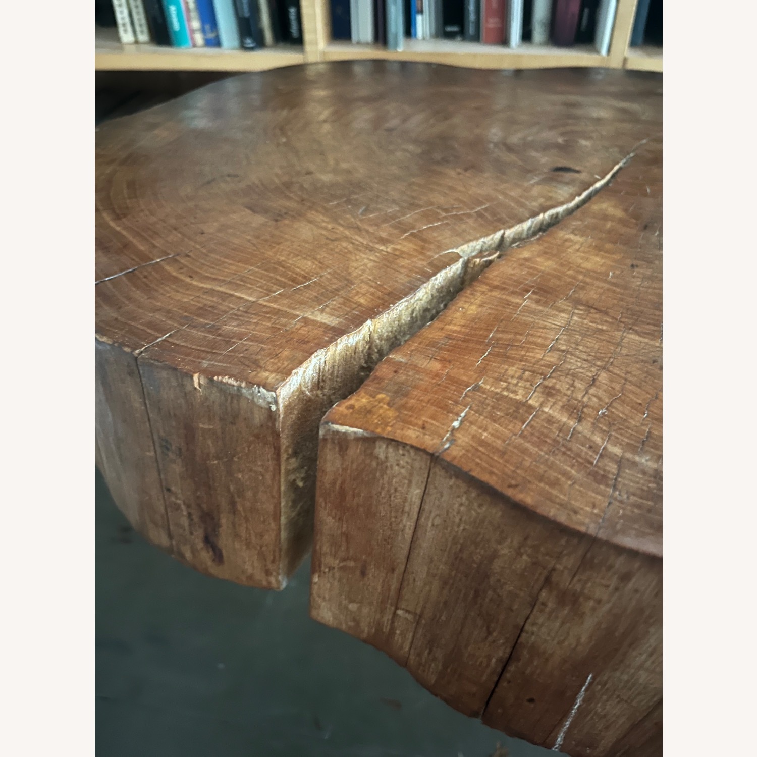 Mid Century Coffee Table Live Edge - image-5